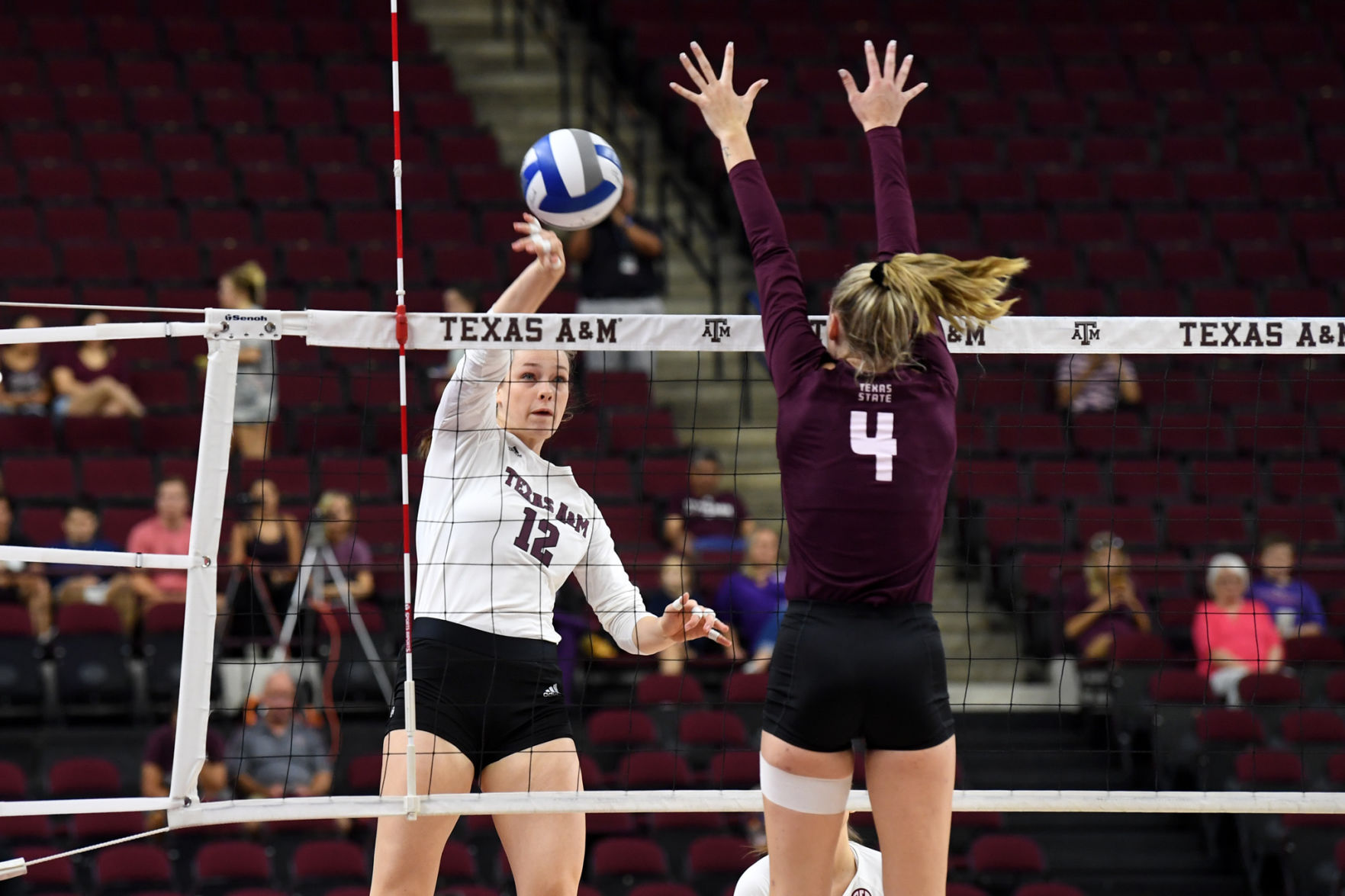 Texas A&M vs. Texas State volleyball